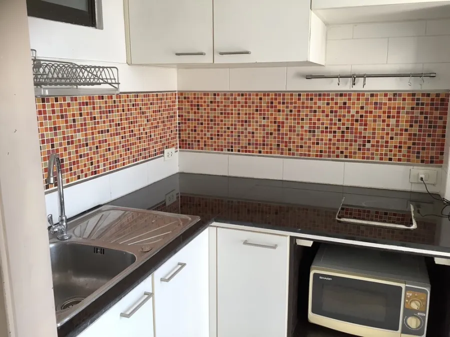 Condo for rent, Lumpini Place Phahon-Saphan Khwai. There is furniture, ready to move in. The view is not blocked. The view is not covered. Hurry up to