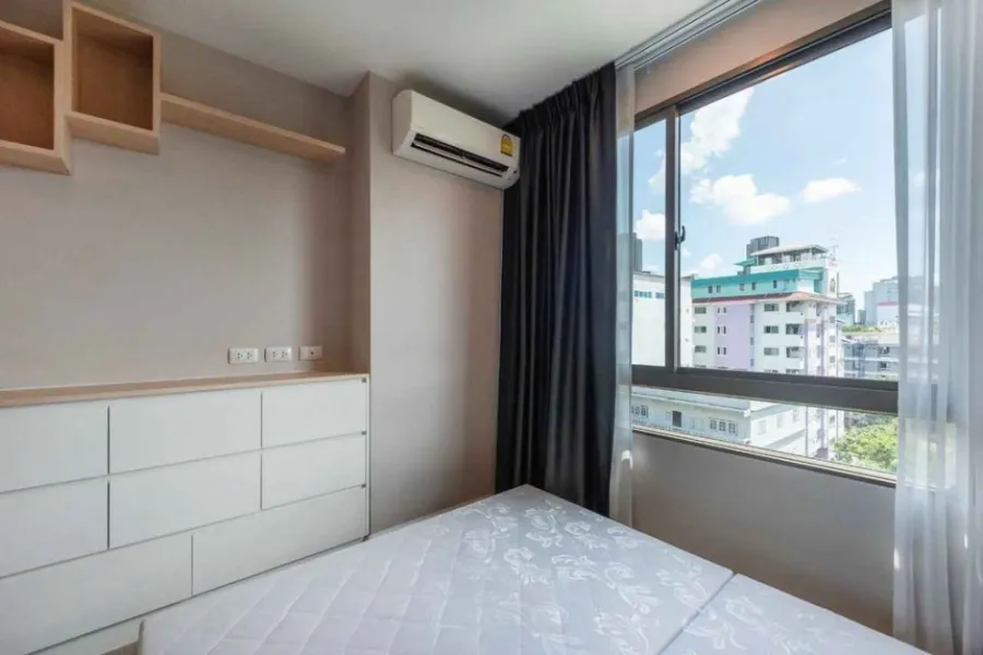 For Sale Metro Luxe Ratchada, Building C, Floor 7, good location, convenient transportation, don't wait, hurry up to be the owner!!