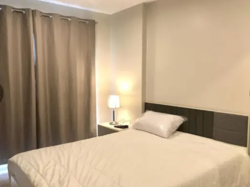 Condo for rent, Aspire Rama 9, south, no afternoon sun, Building A, 5th floor, size 33 sqm. Hurry up, it's very good. Let me tell you. images