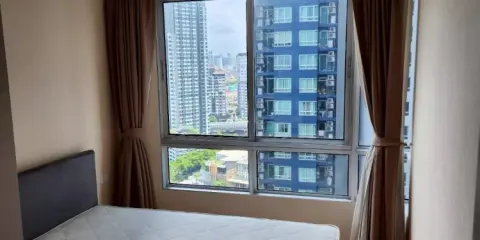 For rent condo The Base Sukhumvit77 ชั้น 25 วิวโล่ง วิวสระว่ายน้ำ ห้องสะอาด สะดวกครบจบที่เดียว จองเลย