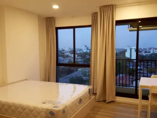 For rent: Kensington Kaset Campus, studio room, 9th floor, fully furnished with electrical appliances. Book now, get it first. images