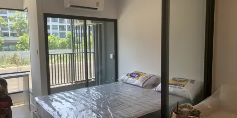 For Rent Kave TU ห้องแต่งโทนขาว สะอาดตาอยู่ แล้วไม่เบื่อแน่นอน พร้อมเครื่องใช้ไฟฟ้าครบ จองด่วนๆ