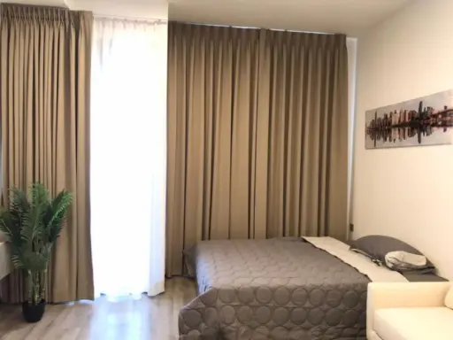 Sale with tenant Miti Chiva kaset station 1 bedroom 1 bathroom 27.28 sqm., 7th floor, beautiful decoration, worth the investment.