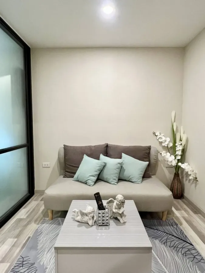 ขาย ให้เช่า The Cube Premium Ratchada 32 ชั้น 8 ห้องมุม แต่งครบ พร้อมอยู่ จองเลย