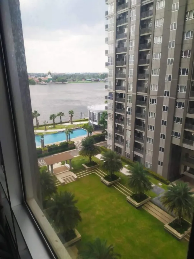 Sell, rent, Manor Sanambinnam, 8th floor, river view, good furniture You won't be disappointed for sure.