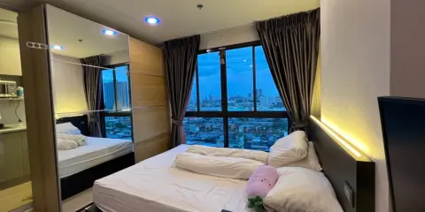 ขาย ให้เช่า คอนโด ไอดีโอ สาทร-ท่าพระ ห้อง studio ใกล้ BTS วิวสวย พร้อมอยู่ ราคาสุดคุ้มพลาดไม่ได้แล้ว