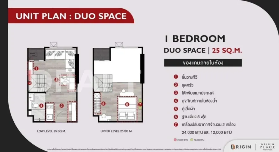 ขายดาวน์ Origin Place Phetkasem ห้องน่าอยู่ ทำเลดี มาพร้อมสิ่งอำนวยความสะดวกครบครัน จองเลย