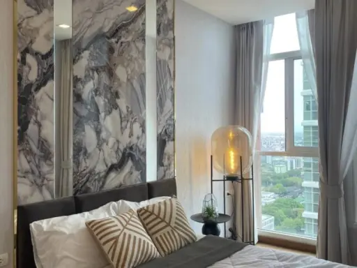 ให้เช่า เดอะ โคสต์ แบงค็อก สุขุมวิท-บางนา ห้องแต่งbuilt-in กรุหินอ่อน ซ่อนไฟผนังหรูหราน่าอยู่ จองเลย images