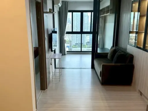 For sale: Life Asoke Hype, 1 bedroom, 1 multipurpose room, Asoke view, not blocked, don't miss it. images