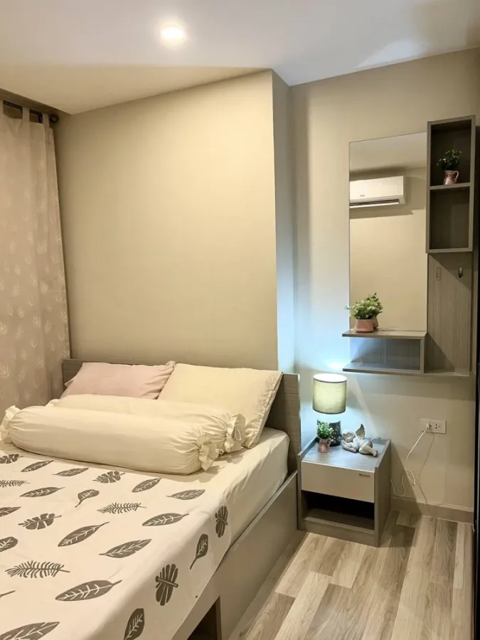 ขาย ให้เช่า The Cube Premium Ratchada 32 ชั้น 8 ห้องมุม แต่งครบ พร้อมอยู่ จองเลย