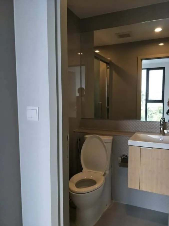 Condo for rent: The Privacy Tha Phra Interchange Modern style room, built-in furniture, 5th floor, good price, book now.