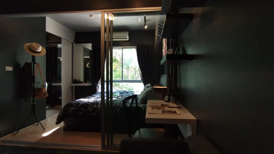 For sale, for rent, Plum Condo Bang Yai, nicely decorated, popular colors, fully furnished, reasonable price, book now.