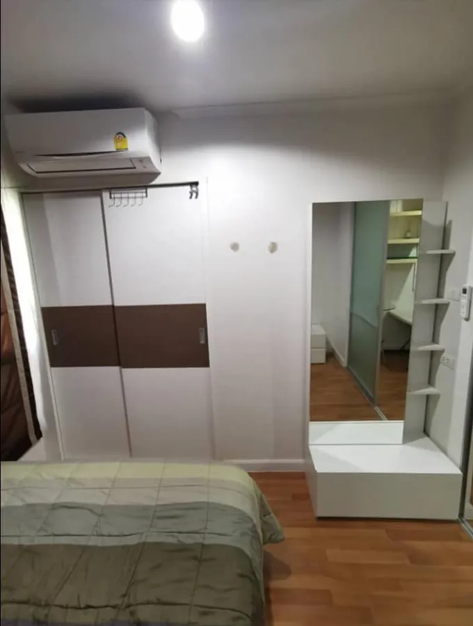 For sale, for rent!! Lumpini Place Ratchayothin condo, 12th floor, Building A, corner room, garden view, ready to move in, don't miss it!!