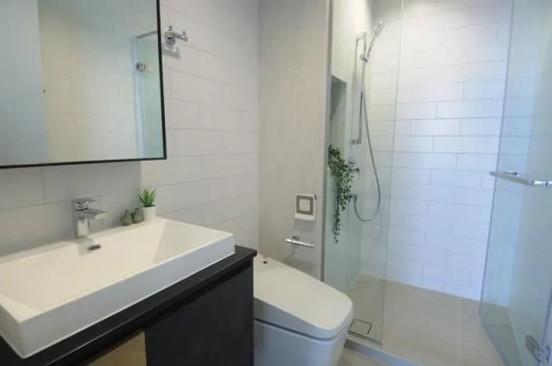 Sell, rent, Condo The Line Jatujak-Mochit, 2 bedrooms, 2 bathrooms, private corner room, garden view, hurry to book before it's gone.