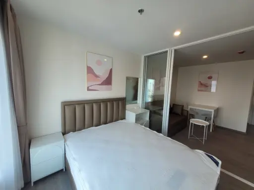 ปล่อยเช่าคอนโด Regent Home บางนา กั้นห้องเป็นสัดส่วน ชั้นสูง สิ่งอำนวยความะดวกครบ จองเลย