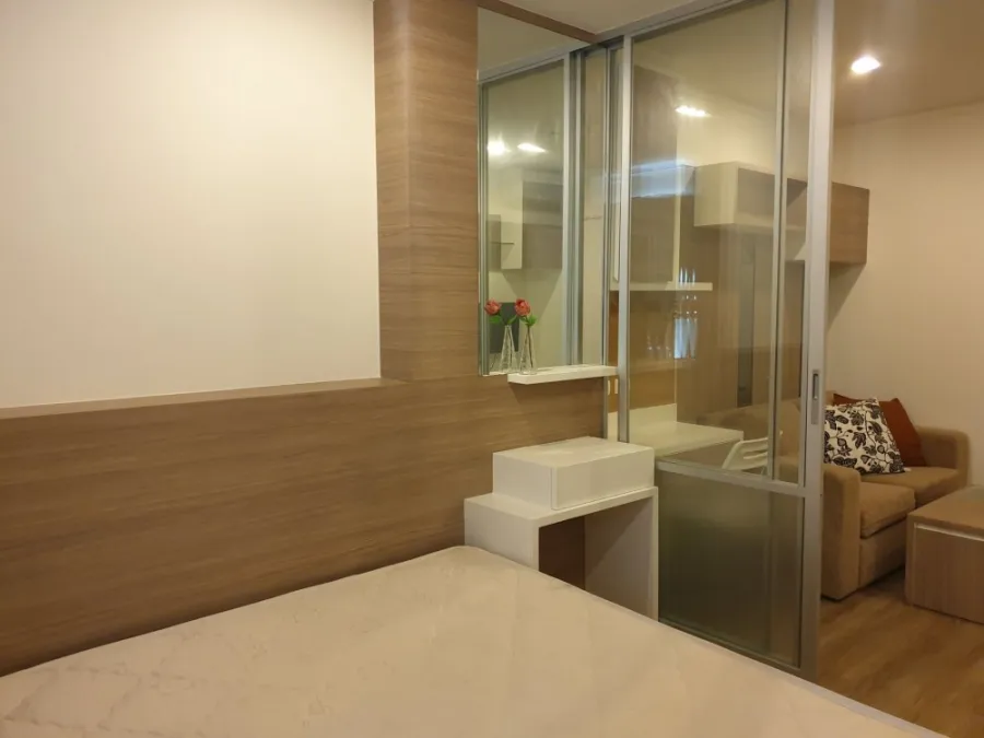 Condo for rent, Lumpini Ville Sukhumvit 77, newly decorated room, ready to move in, convenient to travel, near BTS, do not miss!!