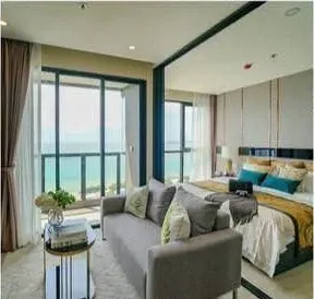 ให้เช่า PANORA PATTAYA ชั้น 27 Sea view มองเห็นทะเลได้จากห้องนอน พร้อมเข้าอยู่