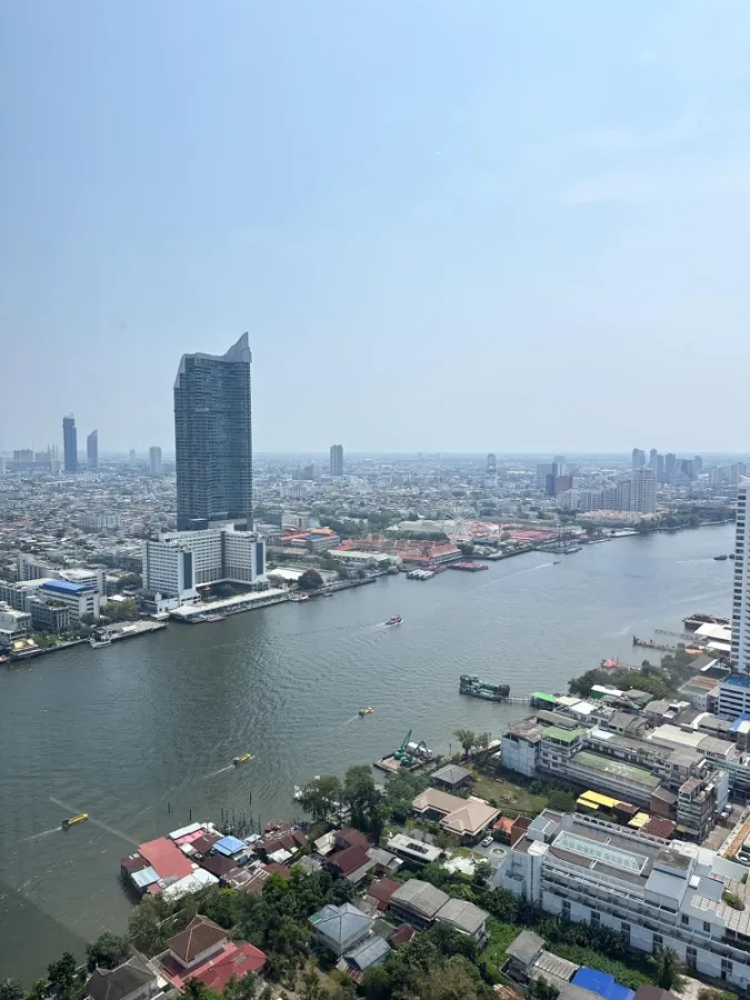 ให้เช่า แชปเตอร์ เจริญนคร-ริเวอร์ไซด์ ชั้น 35 วิวแม่น้ำ เฟอร์ครบ Fully Furnished รีบเลย ห้ามพลาด