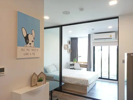 For rent แอทโมซ รัชดา-ห้วยขวาง 1bed ห้องทิศเหนือ เฟอร์แน่น เครื่องใช้ไฟฟ้าครบ จบที่ห้องเดียว ด่วนน images