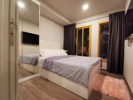 ให้เช่า คอนโด เดอะ เบส สุขุมวิท 50 ห้องสวย วิวสระ เป็นส่วนตัว ห้ามพลาด