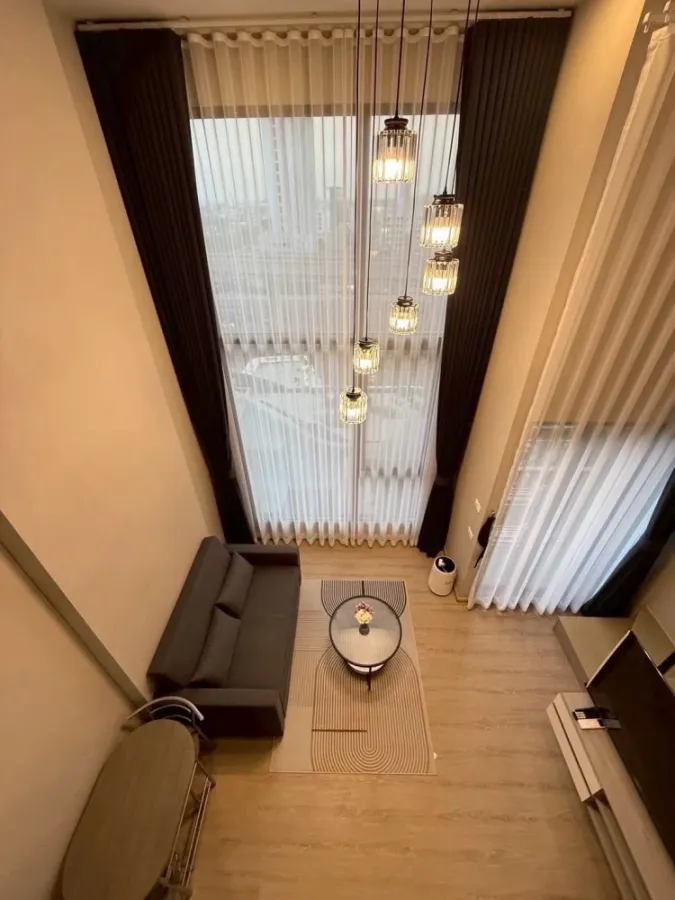 For rent: Origin Plug&Play Nonthaburi Station condo. Nice room, fully furnished with appliances. Just bring your personal belongings and move in!