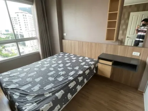 For rent, U Delight @ Hua Mak Station, spacious room, complete facilities, high floor, good view, low price, do not miss images
