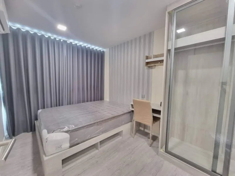 For rent Atmoz Tropicana Bangna ห้องน่าอยู่ ติดวอลเปเปอร์อย่างดี ราคาอย่างคุ้ม รีบมาจอง