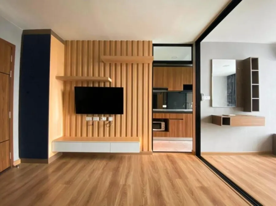 Condo for rent, The Cube Loft Ladprao 107, private Rim room, fully furnished, built-in, hurry to reserve