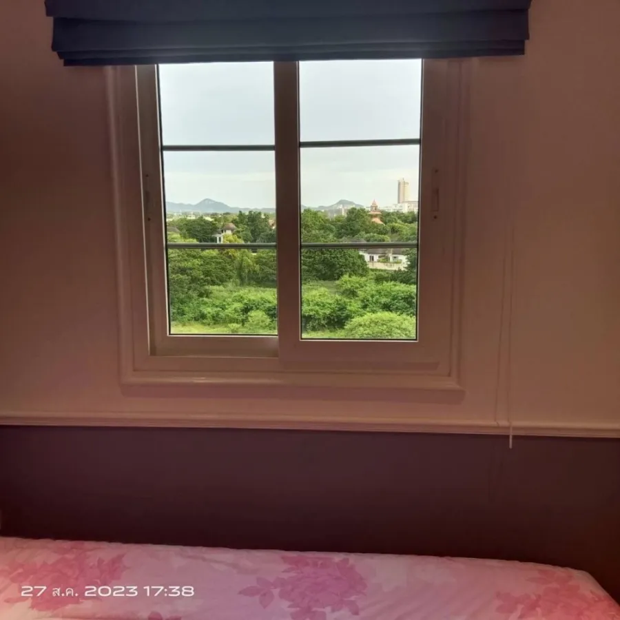 For rent, Seven Seas Code The Azur (Jomtien), resort style, water park, open view, very nice decorated room, can book now.