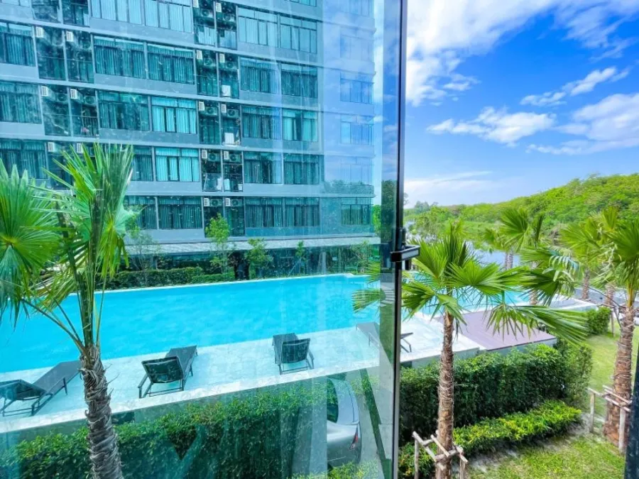 For rent!! The Indeed Condo, Amata, a new condo in the box It's like coming to relax and ready to stay. Book now!!
