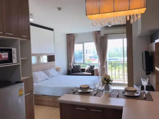 ขาย/เช่า ด่วน!! คอนโด ไอริส แอเวนิว อ่อนนุช – วงแหวน ใกล้สนามบินสุวรรณภูมิ วิวสระว่ายน้ำ จัดเต็มเครื่องใช้ไฟฟ้า ห้ามพลาด!! images