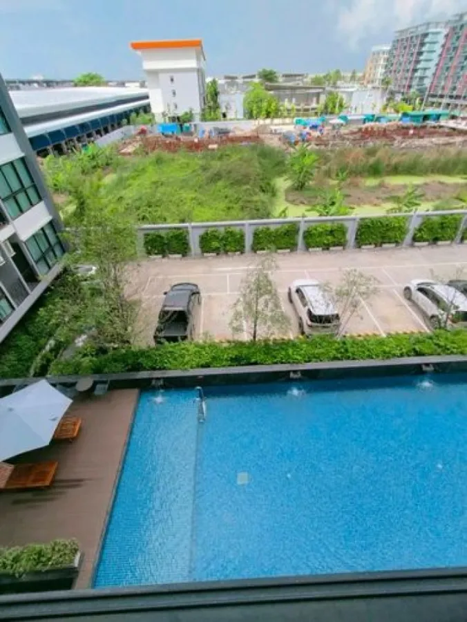 For rent!! Condo Casa France at ABAC Bangna, complete facilities, do not miss it!!