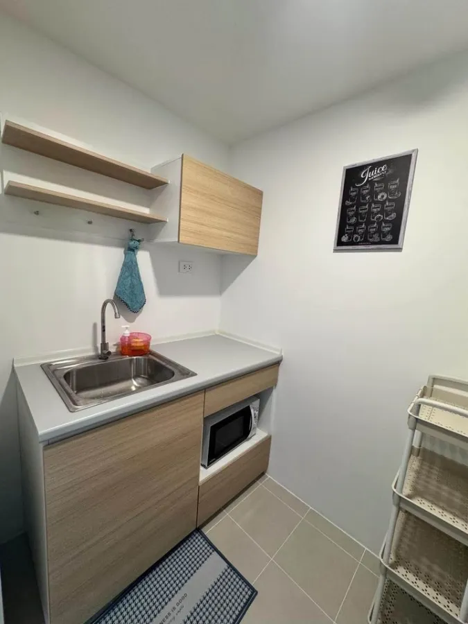 For rent: Sena Eco Town Rangsit Station, 7th floor, fully furnished room, nice to live in, reserve now before it's gone, hurry!