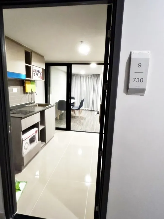 For rent!! Ideo Ramkhamhaeng - Lamsalee Station, 35th floor, beautiful and luxurious room, fully furnished, ready to move in! Reserve now!!