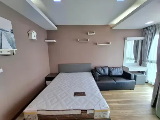 For rent: The Harmonest Condo, studio room, good location, fully furnished, don't miss it.