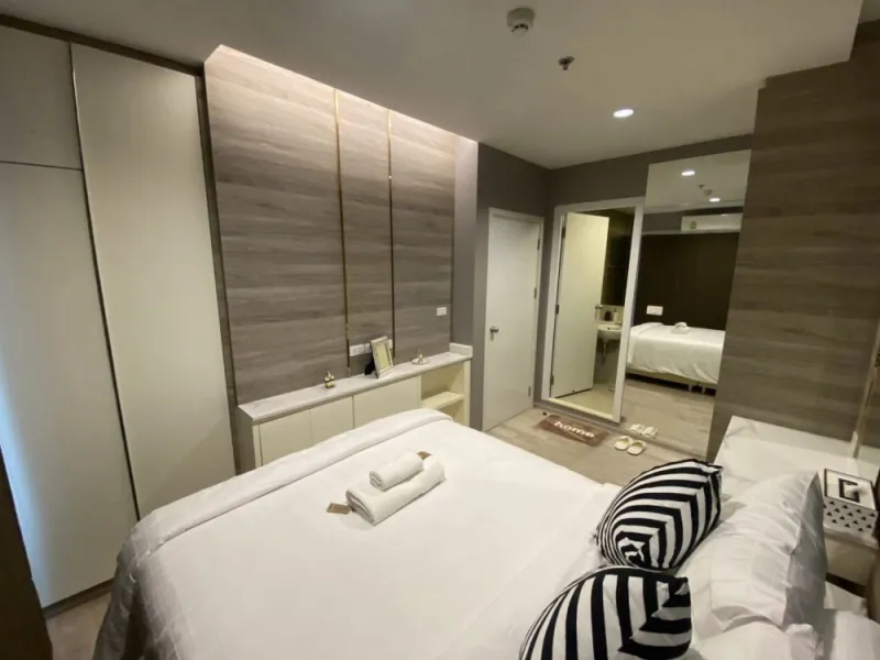 ขาย คอนโด Plum Condo Ramkhamhaeng Station ชั้น 19 วิวดี ตกแต่งครบครัน มาแต่ตัวเข้าอยู่ได้เลยจร้า
