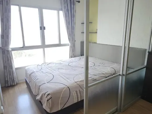 For rent: Lumpini Ville Chaengwattana-Pak Kret, separate room, with built-in furniture and electrical appliances, ready to use, hurry and grab it now!