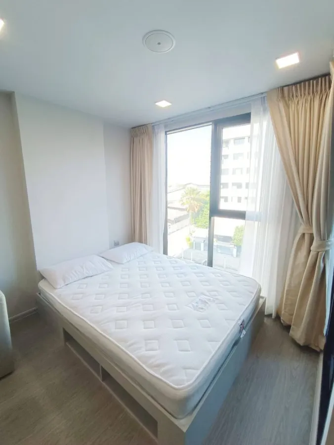 ให้เช่า คอนโด Atmoz Oasis Onnut ห้องพร้อมอยู่ เฟอร์ เครื่องใช้ไฟฟ้าครบ ลากกระเป๋าใบเดียวเข้าอยู่ได้เลย