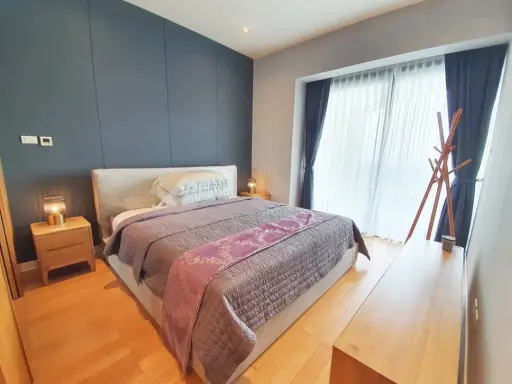 Condo for rent, The Pano, river view and Bhumibol Bridge. complete electrical appliances You can come in images