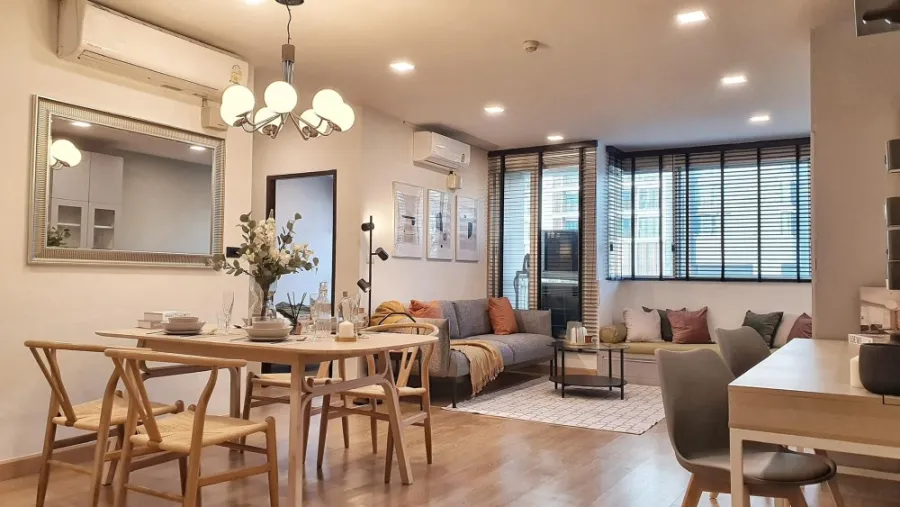 ให้เช่า คอนโด The Address Sukhumvit 42 ห้องน่าอยู่ ตกแต่งสุดน่ารัก เฟอร์ครบ เป็นสัดส่วน รีบจองเลย