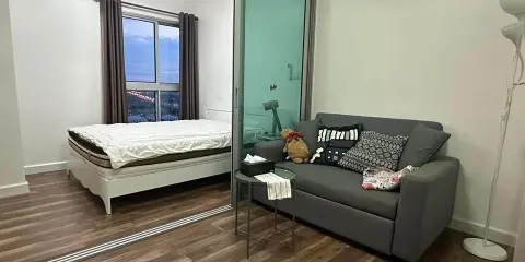 ให้เช่า คอนโด A Space ME บางนา ห้องกั้นแยก แบ่งโซนลงตัว ราคาไม่แรง รีบมาจองเลย อย่ารอช้า
