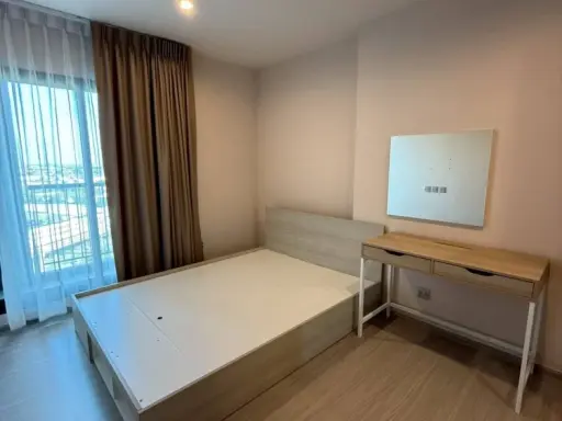 ขาย ให้เช่า Aspire Erawan Prime ห้องมุม ติดบันไดหนีไฟ ส่วนตัว วิวเปิดโล่ง เห็นเมืองสมุทรปราการ ไม่มีตึกบังวิว ห้องได้แดดเช้า ไม่ร้อน จองเลย images
