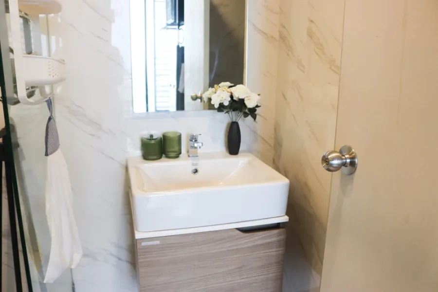 For sale, for rent, Ideo Mobi Sukhumvit East Point, 20th floor, nice room, fully furnished, book now, don't miss out.