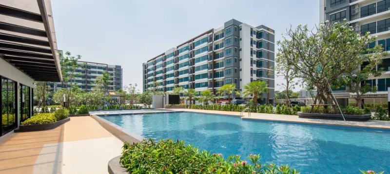 ขาย Supalai City Resort Sukhumvit 107 ชั้น 8 ห้องกั้น แต่งครบ น่าอยู่ จองเลย