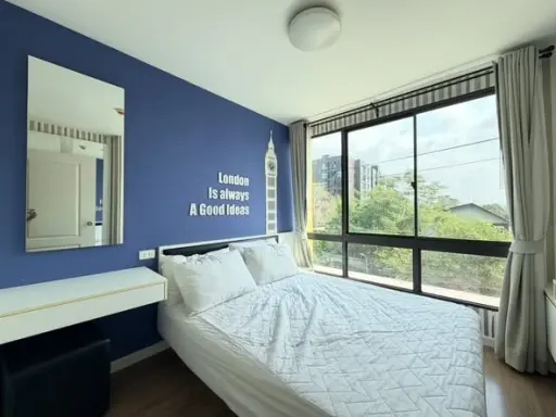 ขาย iCondo Sukhumvit 103 1 ห้องนอน 1 ห้องน้ำ ติดวอลเปเปอร์อย่างดี เดินทางสะดวก ห้ามพลาด