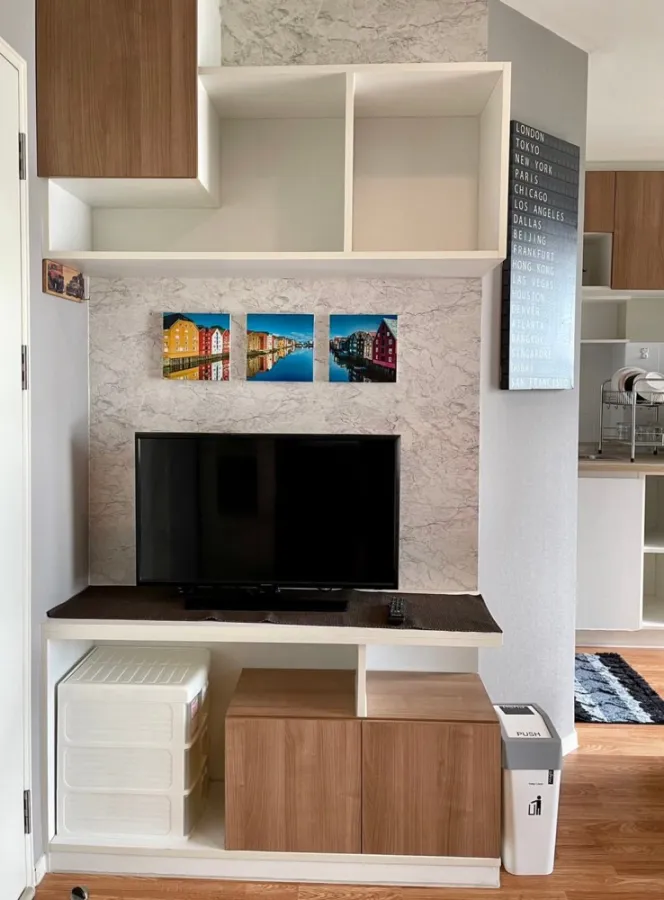 Condo for rent, Lumpini Nawamin, Sriburapha, 5th floor, beautiful room, ready to move in, friendly price, don't wait, book now!!