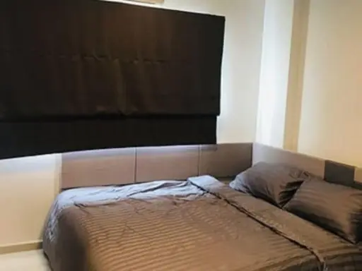 Condo for rent, The Niche ID Serithai, shady atmosphere, peaceful, fully furnished, book now!
