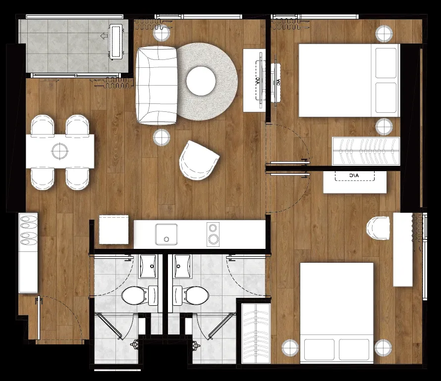 ขายดาวน์ The Livin Ramkhamhaeng ชั้น 26 ห้องมุม โครงการดี น่าอยู่ จองเลย ด่วนๆ