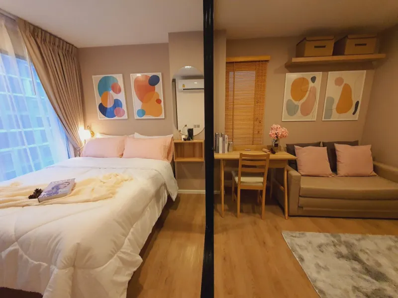 คอนโด เคฟ ทาวน์ ชิฟท์ ให้เช่า ห้องน่าอยู่มาก ชั้น 5 ตึก C บรรยากาศดีเวอร์ๆ ให้ไว จองก่อนได้ก่อน