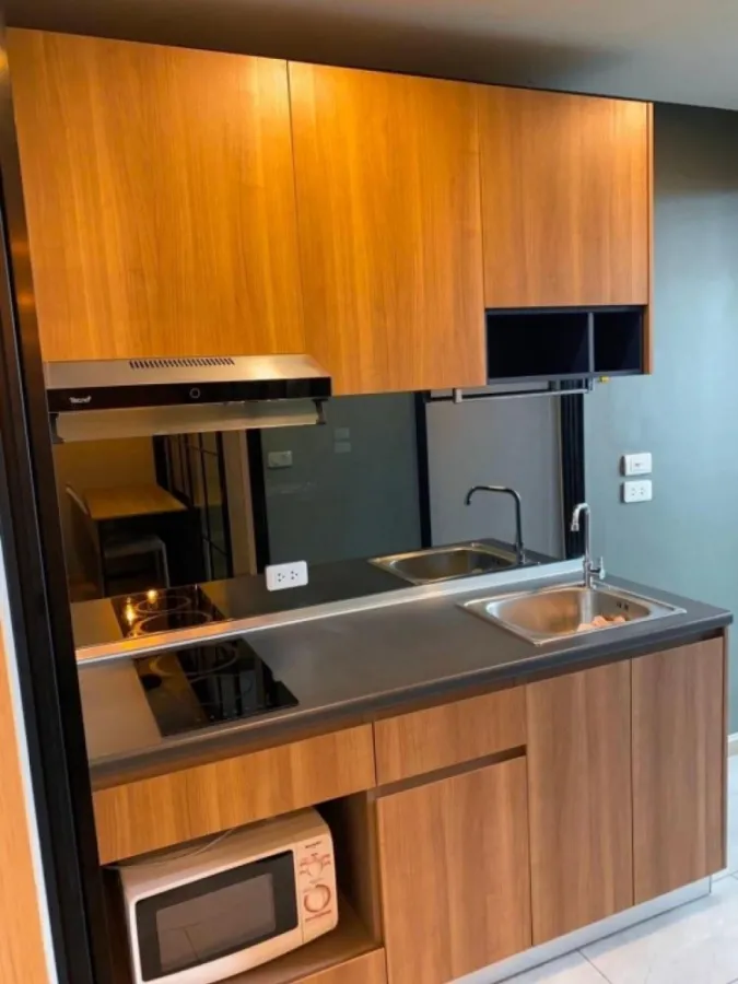 Condo for rent, The Cube Loft Ladprao 107, private Rim room, fully furnished, built-in, hurry to reserve